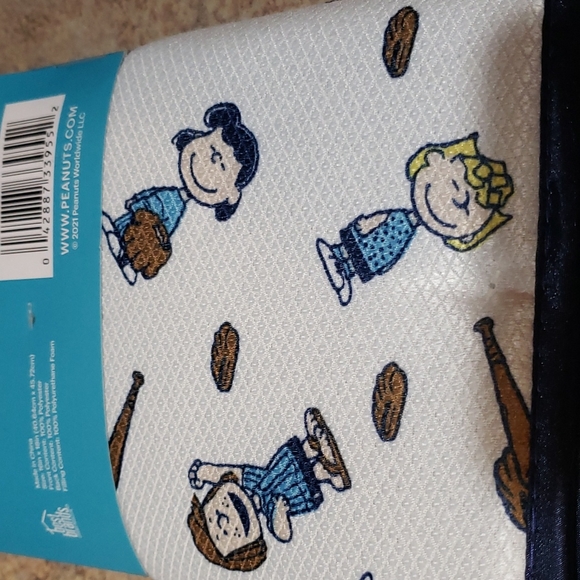 Peanuts Baseball themed 2 pk dish drying mats NWT - Picture 5 of 6